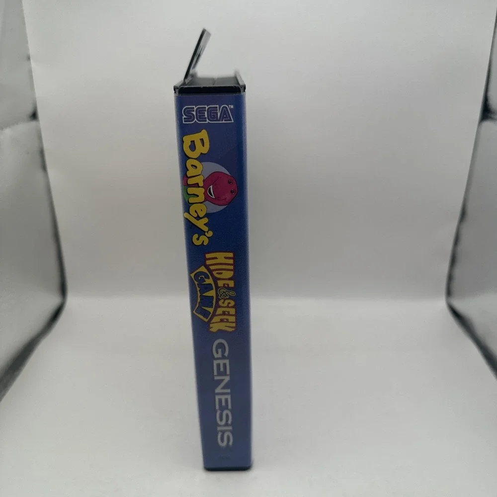 Barney Hide and Seek SEGA Genesis Game Cartridge & Case VGC